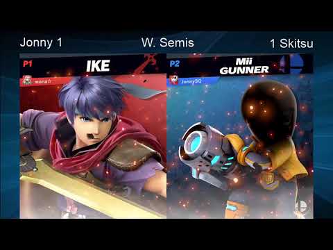CWA Wifi Weekly 34 - Skitsu (Ike) vs JonnySQ (Mii Gunner) Winners Semifinals