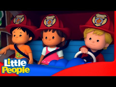 Little Firemen! ⭐ @Little People – Fisher Price ⭐ Full Episodes - Kids TV Series, Kingdom Kids Zone - Little People - Fisher Price