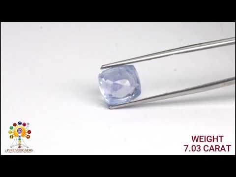 Blue Sapphire 7.03ct. (Super Premium) video
