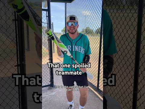 That one spoiled teammate ￼| #baseball #skit #content #shorts