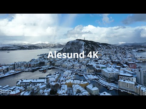 Aalesund, Norway 4K