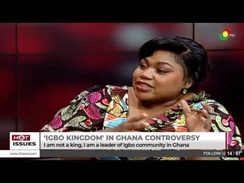 Igbo leader in Ghana denies ‘kingdom’ claims, apologizes for false info spread by bloggers