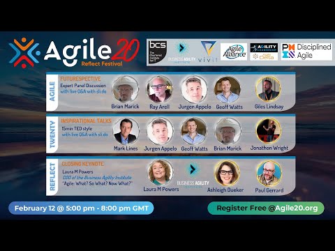 Agile20 Reflect Event   Futurespective Panel