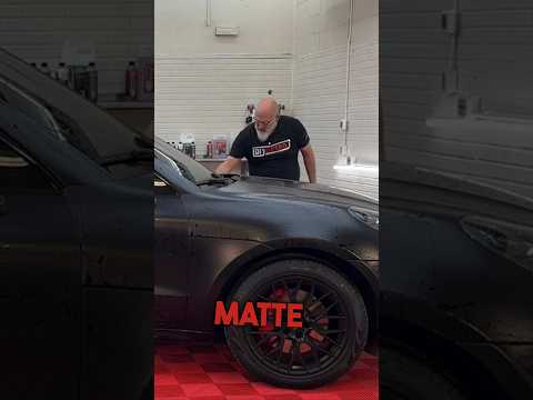 The downside of matte paint