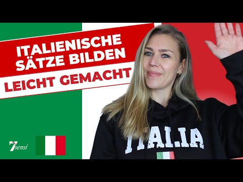 🇮🇹 Forming Italian sentences: How to build simple sentences! 🗣️
