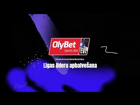 Olybet EVL līgas līderu apbalvošana