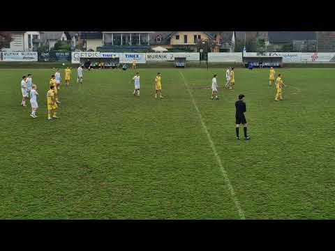 1.liga U17 GOL za zmago Denis Kahrimanović NK Tinex Šenčur VS NK Brinje Grosuplje 1:0  2.polčas