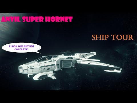 Star Citizen Anvil Super Hornet Ship Tour