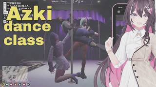 Azki Is Giving Anya Reine And moona Dance Class On Her First Day At Work | Gta V [Hololive/Sub]
