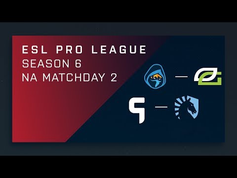 Full Broadcast - Rogue vs. OpTic | Ghost vs. Liquid - NA Day 2 - ESL Pro League Season 6