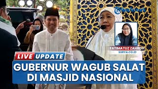Gubernur & Wakil Jatim Ikuti Salat Id di Masjid Al Akbar Surabaya, Ajak Warga Takbir Bersama