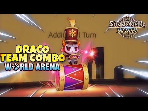 Draco Team Combo in World Arena - Summoners War