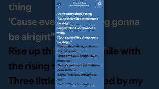 Three Little Birds - Bob Marley &amp; The Wailers || NO COPYRIGHT INTENDED || #fypシ゚viral#spotify