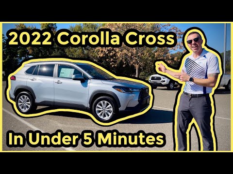 2022 Corolla Cross: L - LE - XLE Features in Under 5 Minutes!!!