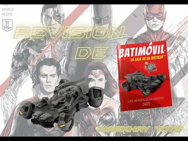 Vídeo relacionado con Jada Coche Batmóvil Metal Liga de la Justicia, Escala 1:32 (253213005)