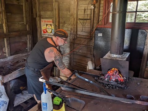 Ian Gillies, Blacksmith, Rendell Forge Heritage Days, Heart's Content