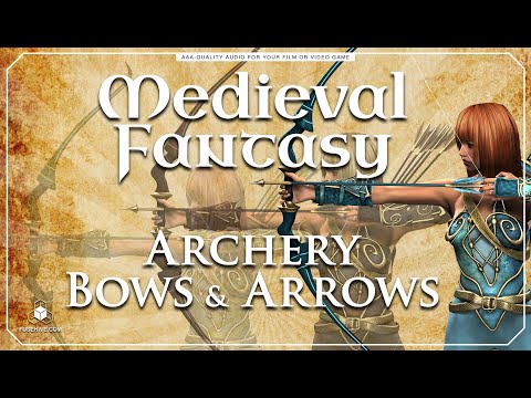Archery Bow & Arrow Sound Effects Library - Complete Medieval Fantasy Weapons Pack