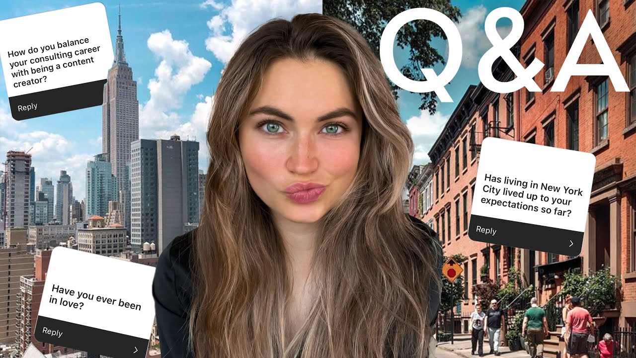 Q&A: Balancing my consulting job and youtube, love, life in NYC, how I edit my vids, & future plans