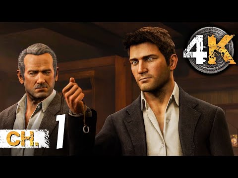 Uncharted 3: Drake's Deception - [4K/60fps] (100%, All Collectibles, Hard) Part 1 - Another Round