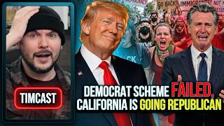 Democrat Scheme BACKFIRED, California IS GOING REPUBLICAN STILL