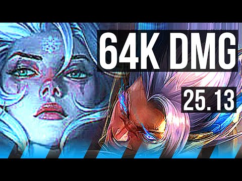DIANA vs SETT (MID) | 64k DMG, 4k comeback | KR Master | 25.13