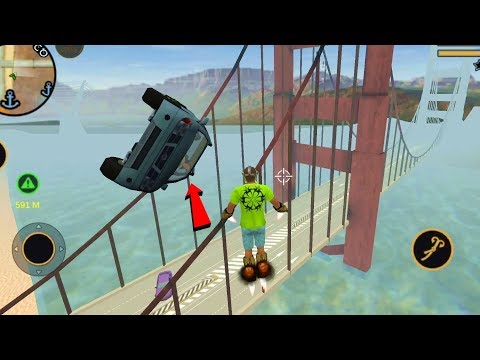 Vegas Crime Simulator - 3D - (Girl Car fly) - Car fly up vegas hero - gameplay Full HD