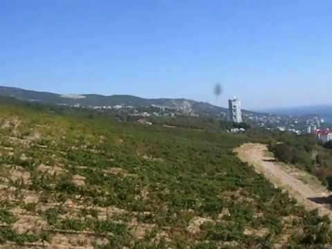 Riding the Telepherique in Yalta - Ukraine