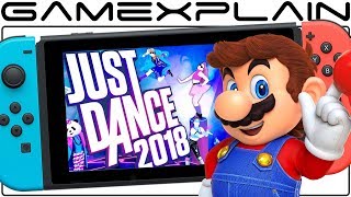 Just Dance 2018 on Switch Will Feature Mario & Two-Handed Choreographies