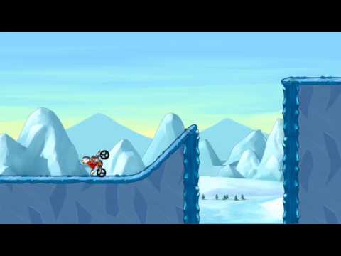 Bike Race Arctic Level 1 Acrobatic Bike Shortcut