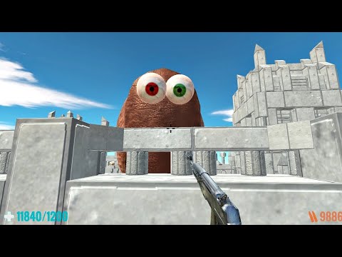 Hunting Monsters in Fortress Of Horror. Animal Revolt Battle Simulator