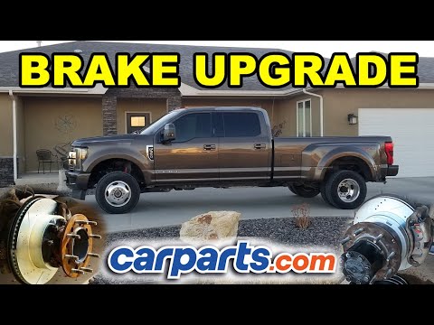 CarParts.com Front & Rear Power Stop Brake Upgrade for 2017-2021 Ford F350 Dual Rear Wheel