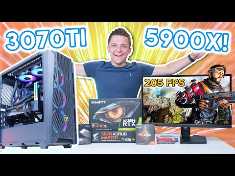 The ULTIMATE 2021 Gaming PC Build?! [Ryzen 9, RTX 3070Ti & X570 Build Guide w/ Benchmarks!]