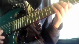 Alesana - Red and dying evening ( Guitar cover )