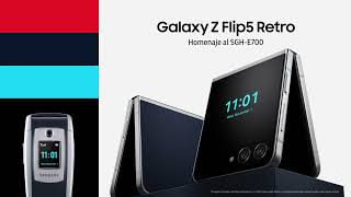 Samsung Galaxy Z Flip5 Retro : Homenaje al SGHE700 anuncio