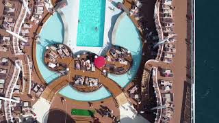 MSC DIVINA 3471 PERSON CAPACITY BIGGEST CRUISE SHIP MARMARİS TÜRKİYE DEVASAL 3471 YOLCU KAPASİTE MSC