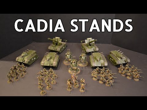 Warhammer 40K: Astra Militarum Cadian Army Showcase
