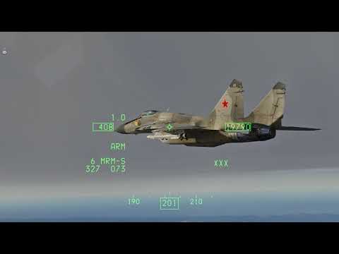 F16C Viper chilling with MIG-29S on PvP server - DCS WORLD