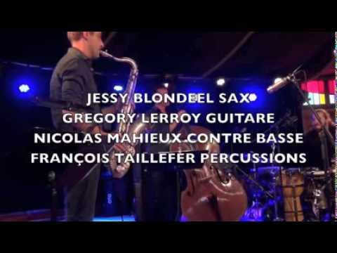 Jessy Blondeel Quartet Live festival Tourcoing Jazz 17 OCT 2013