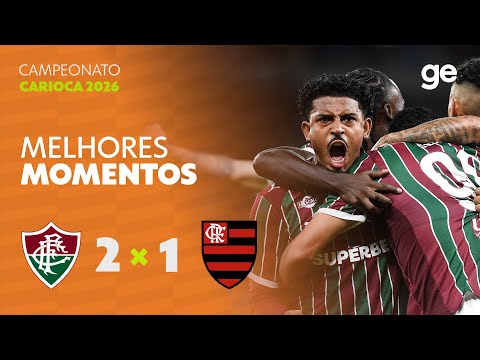 Gols e lances de Fluminense x Flamengo