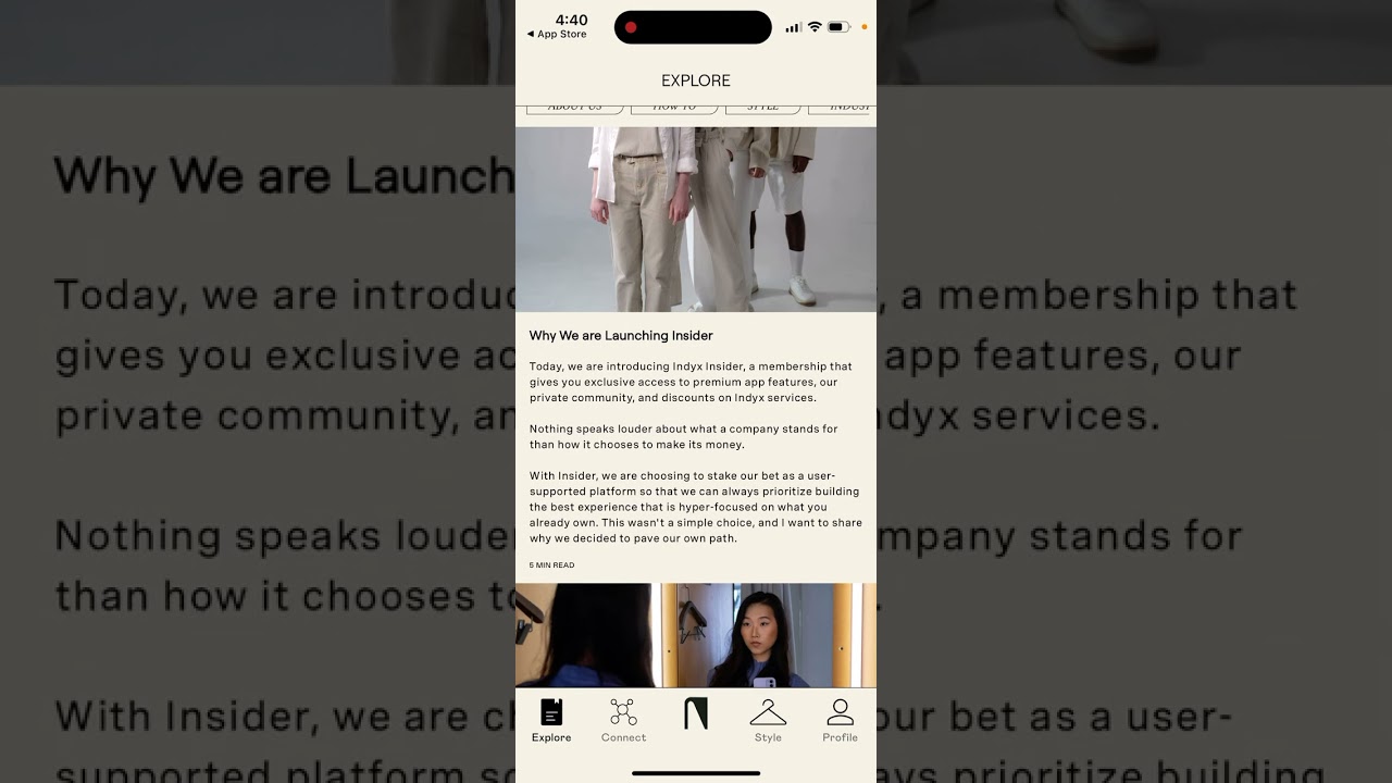 INDYX - wardrobe and outfit app - how to use