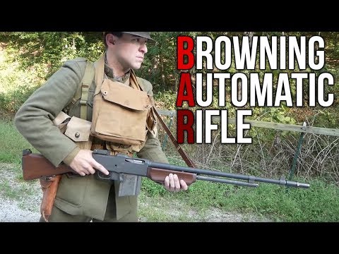 Browning Automatic Rifle in the First World War