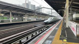 【新幹線高速試験車】ALFA-X 宇都宮駅通過シーン