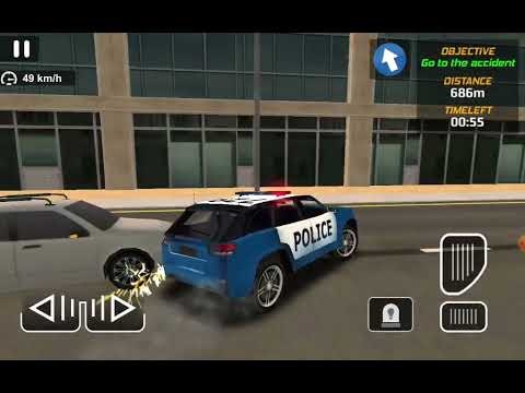 Police car chase cop simulator: Tutorial