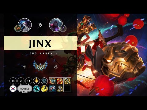 Jinx ADC vs Varus - KR Challenger Patch 14.9