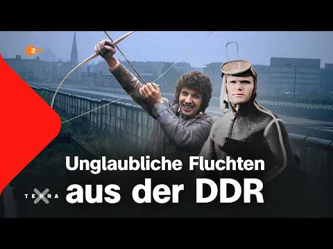 Video Thumbnail: Spektakuläre DDR-Fluchten durch Tunnel, Luft und Wasser | Terra X