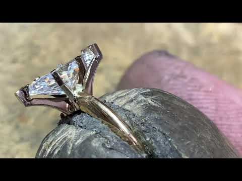 How to set a Marquise diamond 💍