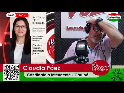 Claudia Paez - Candidata a Intendente - Garupá