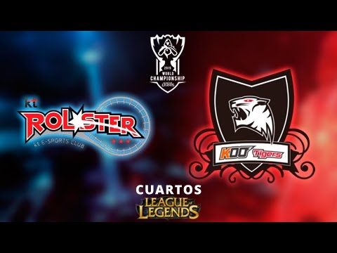 KT Rolster vs KOO Tigers - Cuartos - Mapa 1 - Worlds 2015 - Español