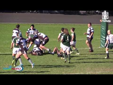 2016 NHRU Round 10 Premier 2 Highlights - Merewether Carlton v Nelson Bay Gropers