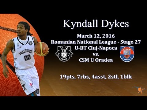 Kyndall Dykes vs. CSM U Oradea - Mar 12, 2016